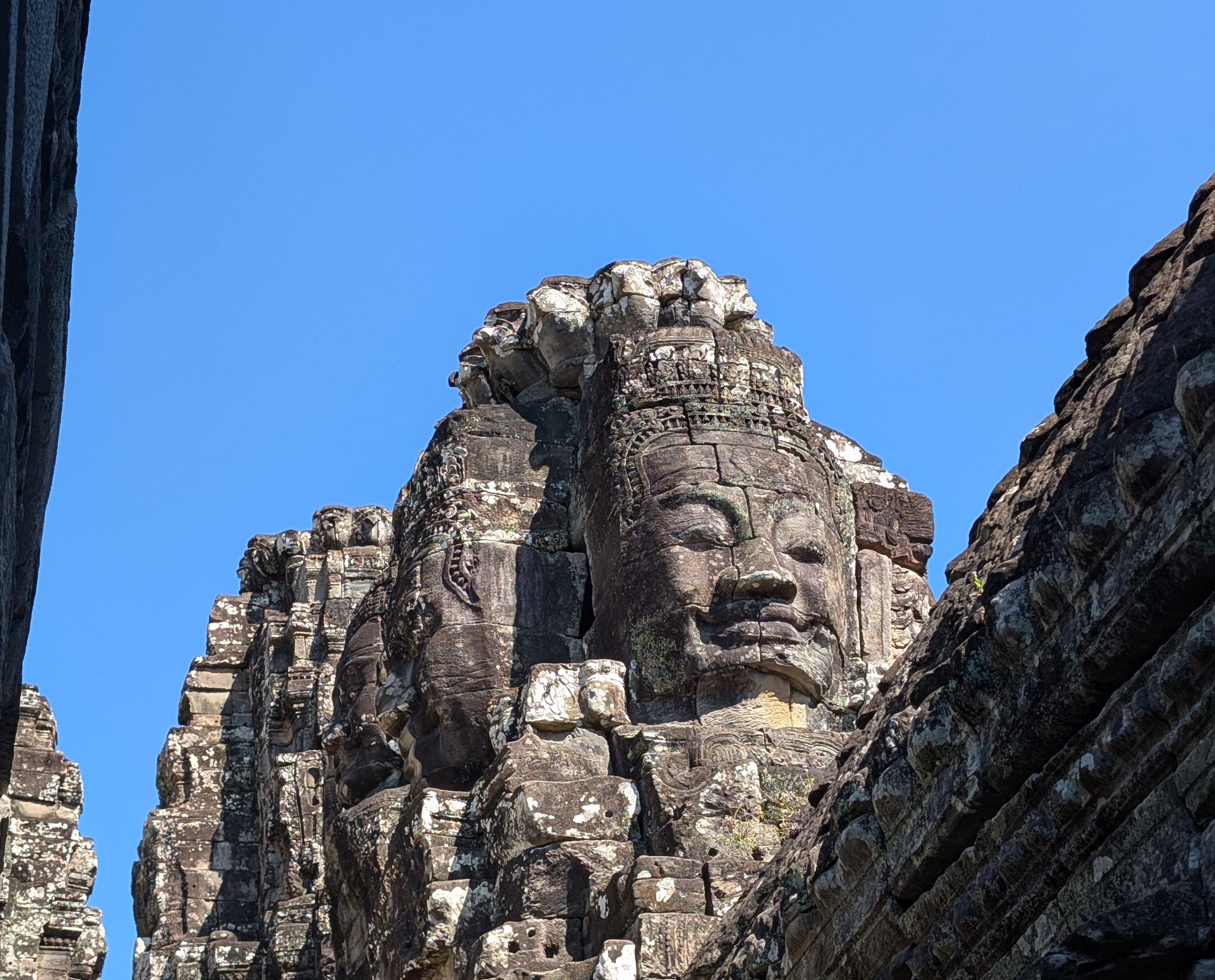 Bayon Temple Stone Face