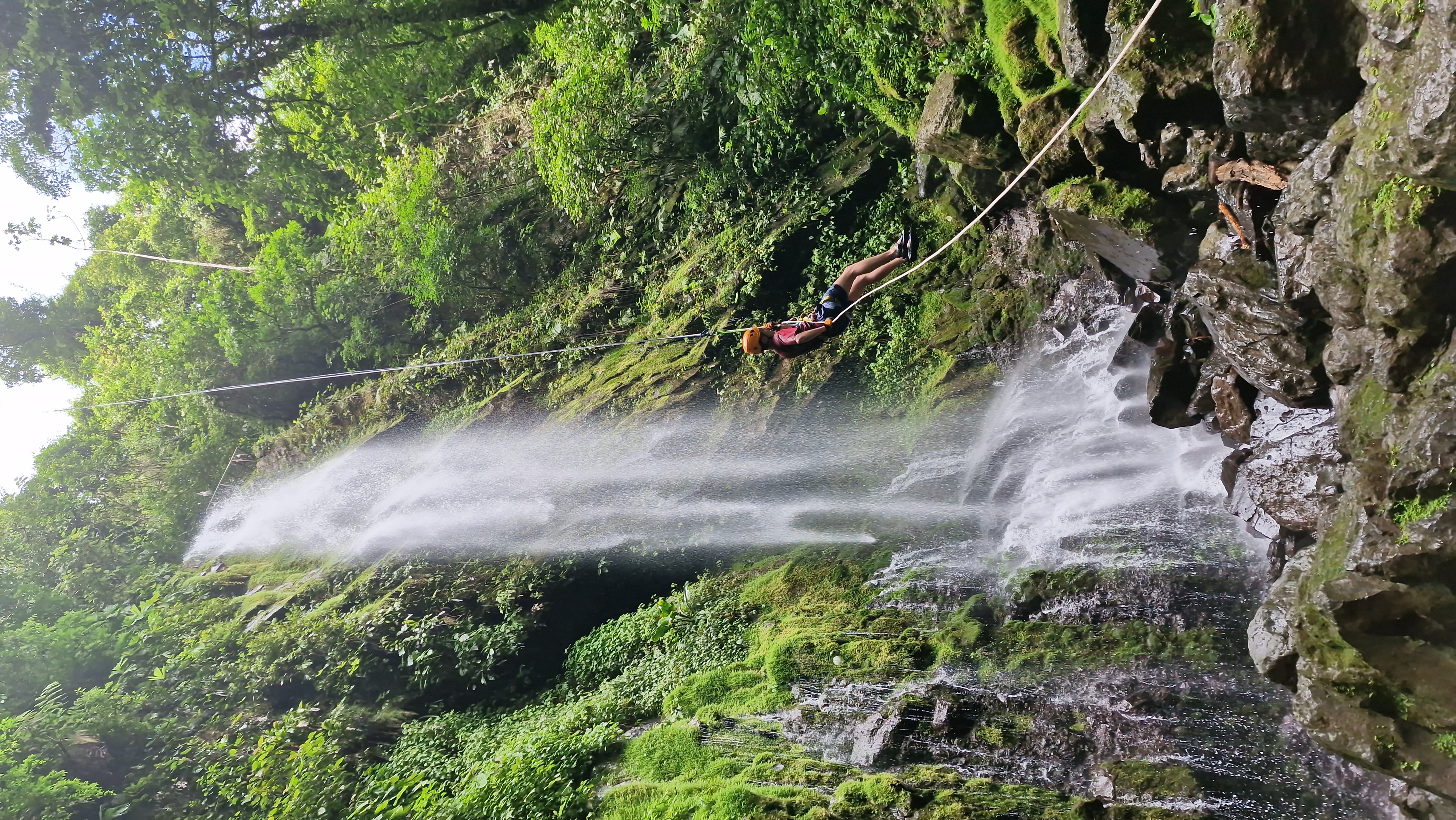 Waterfall Rapelling