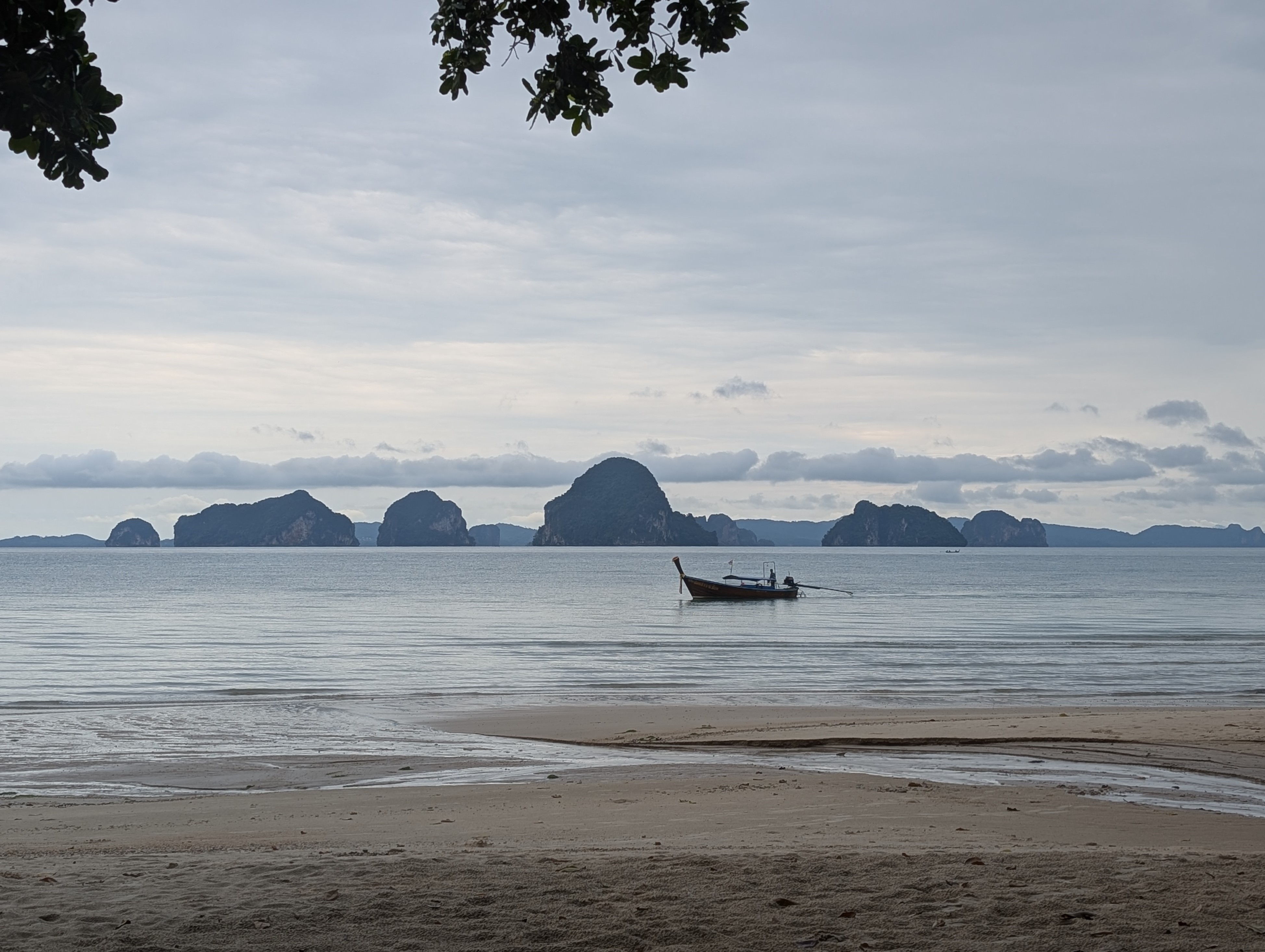 Panoramic view of limestone islands from Tubkaak beach