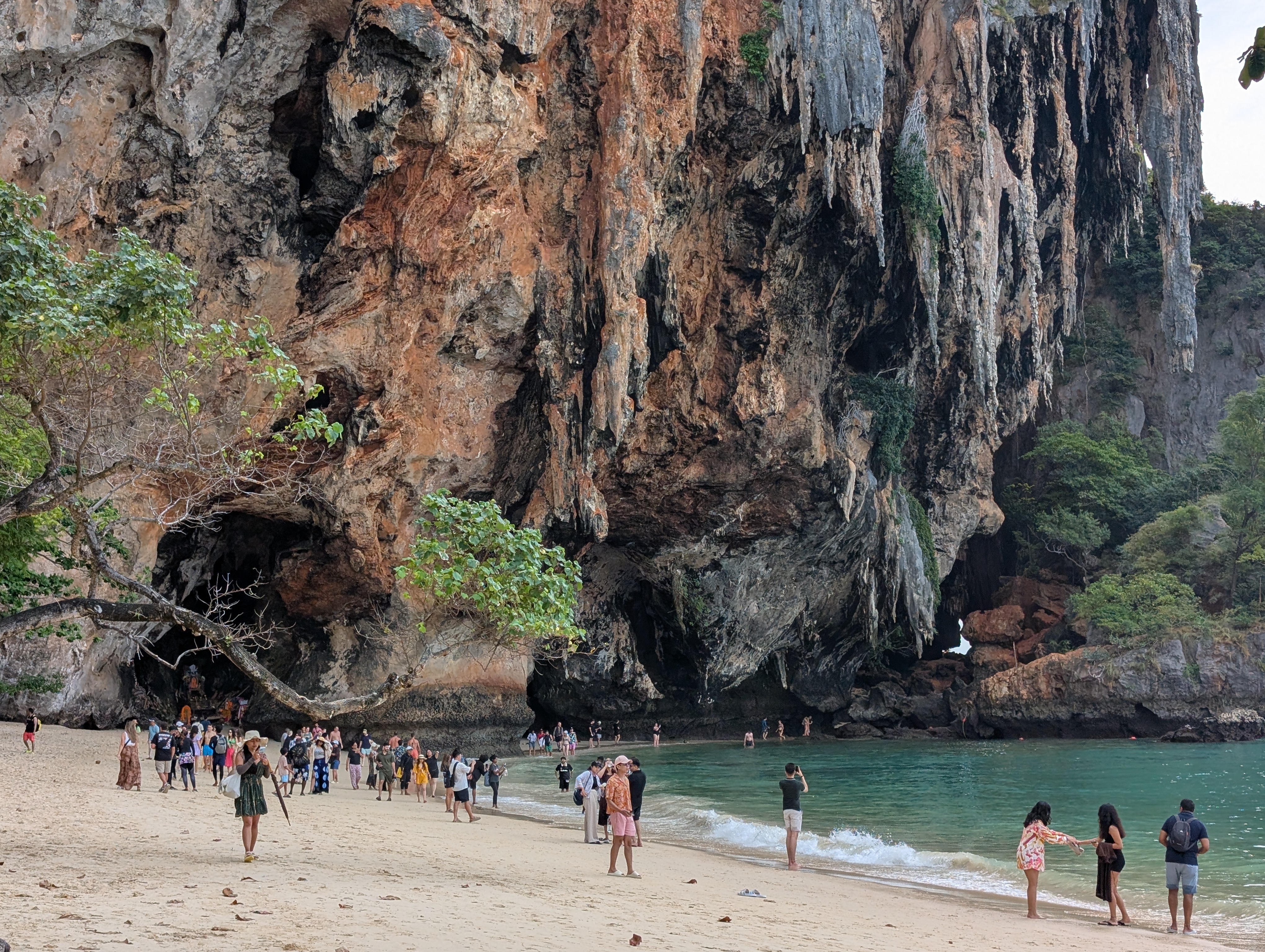 Inside Phra Nang Cave