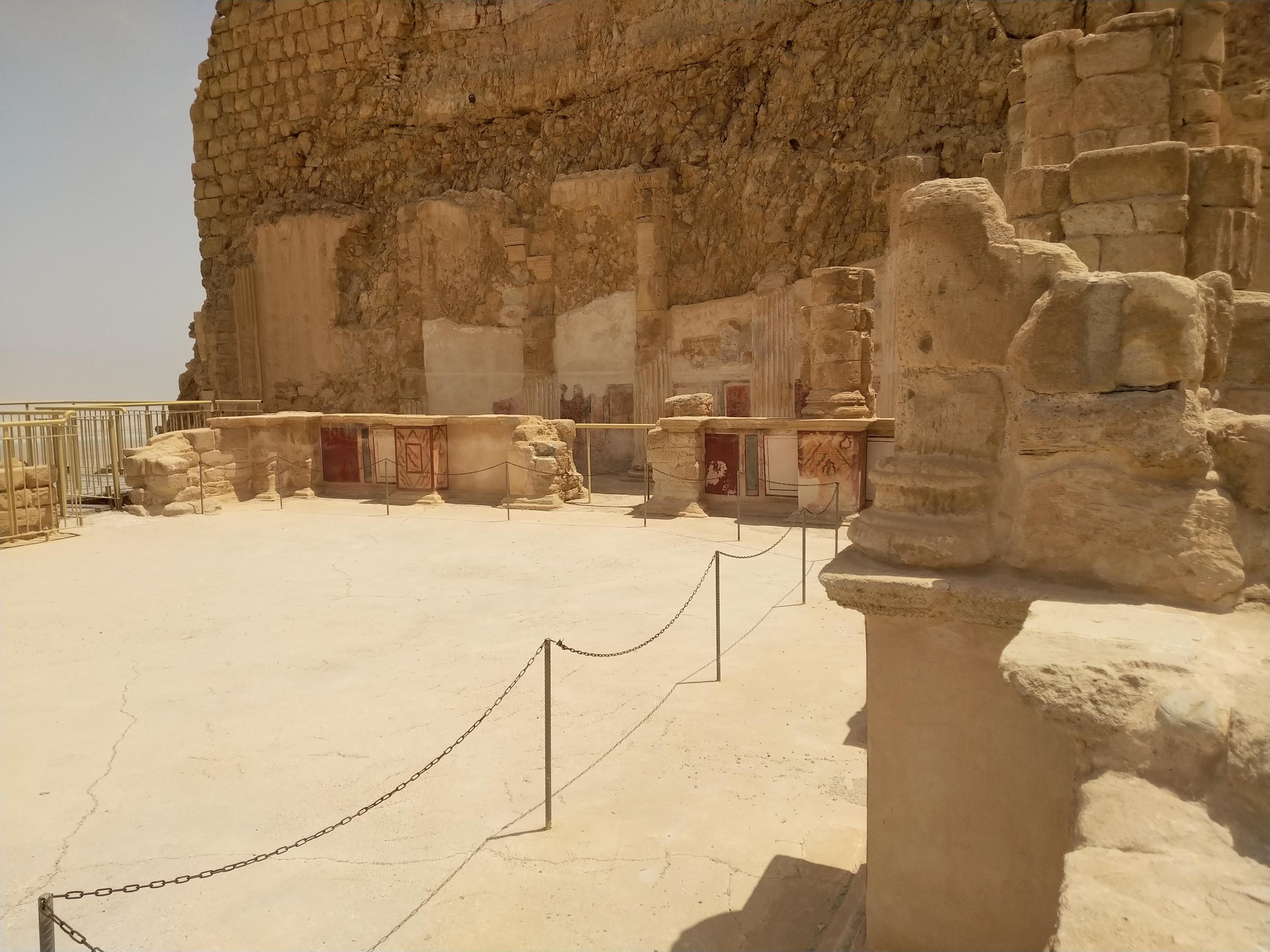 Herod Palace at Masada