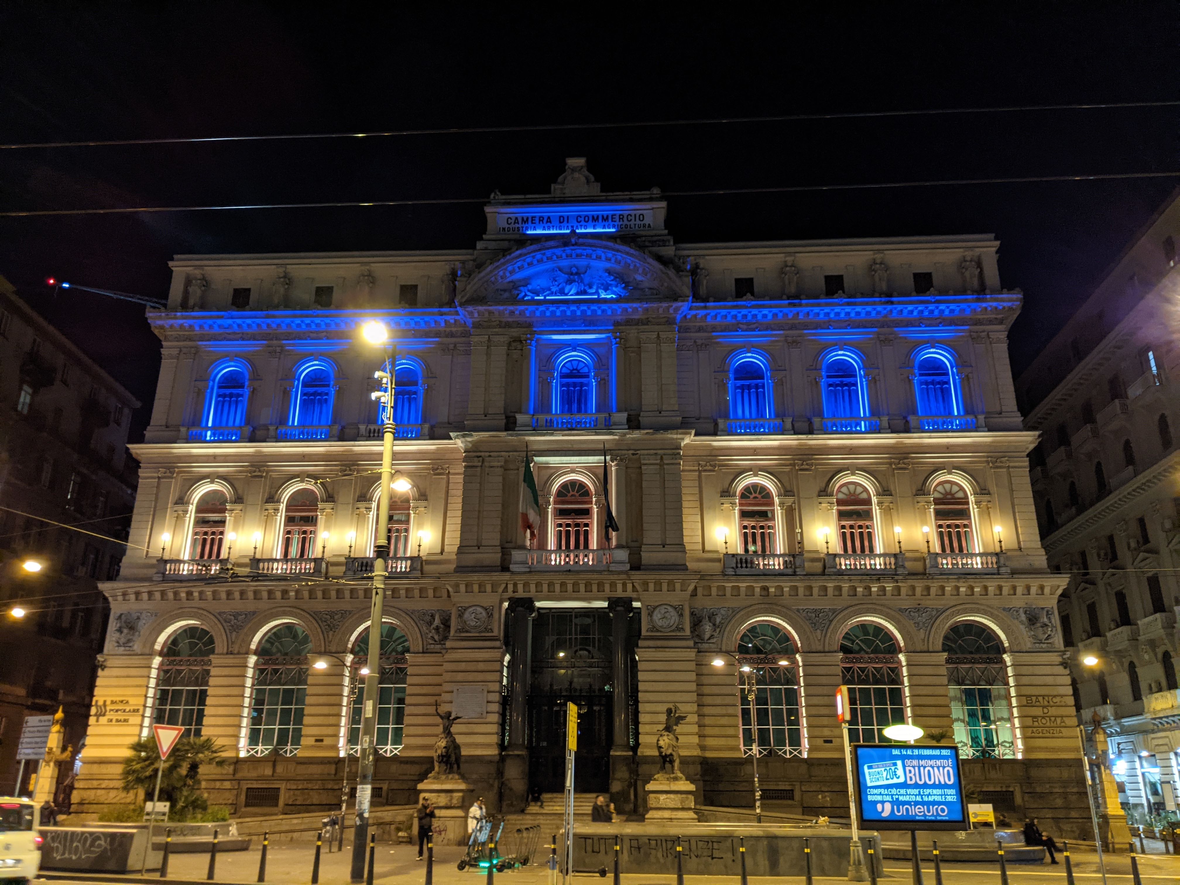 Ukraine Night Colors