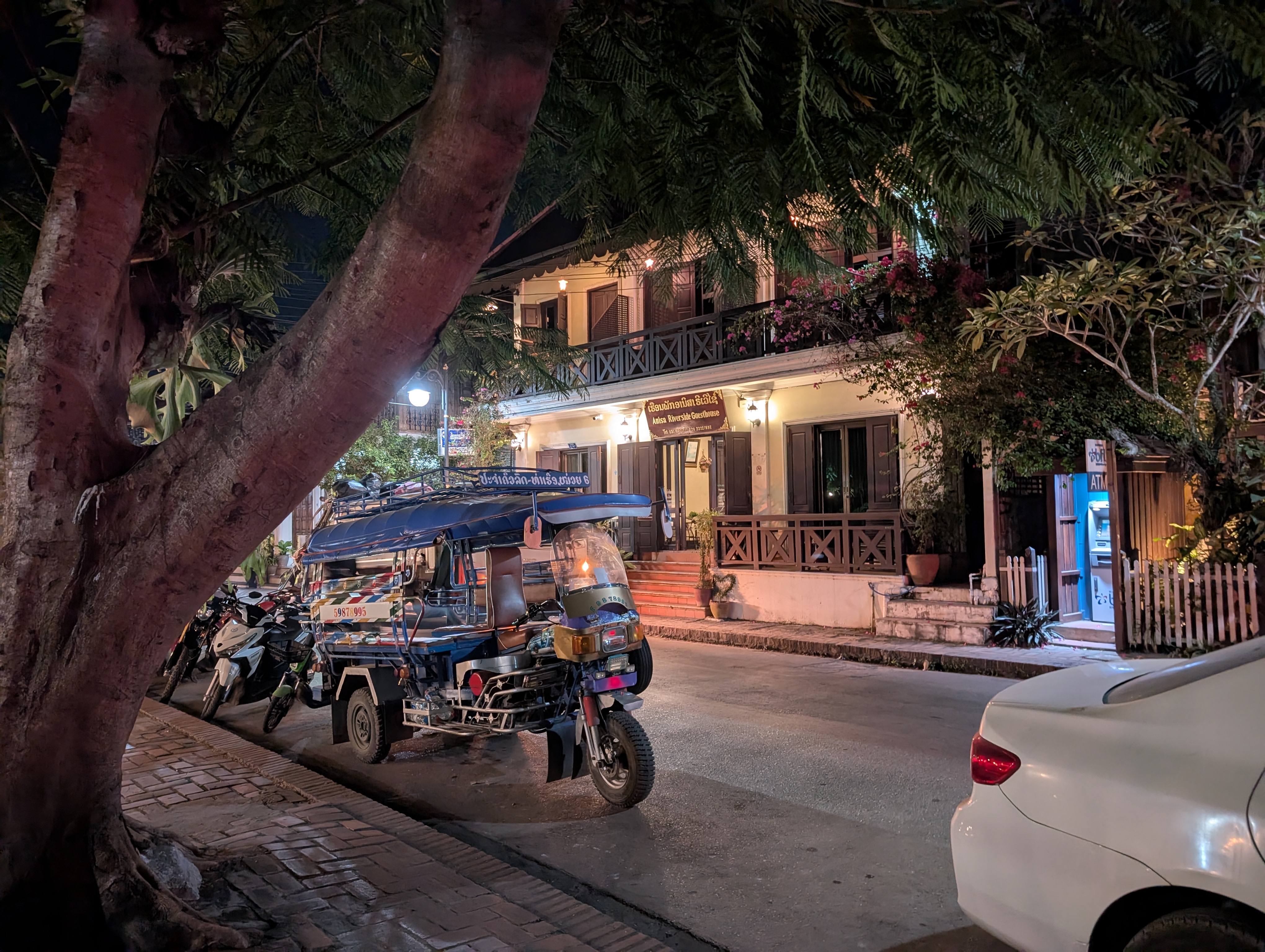 Tuk-Tuk at Night Street