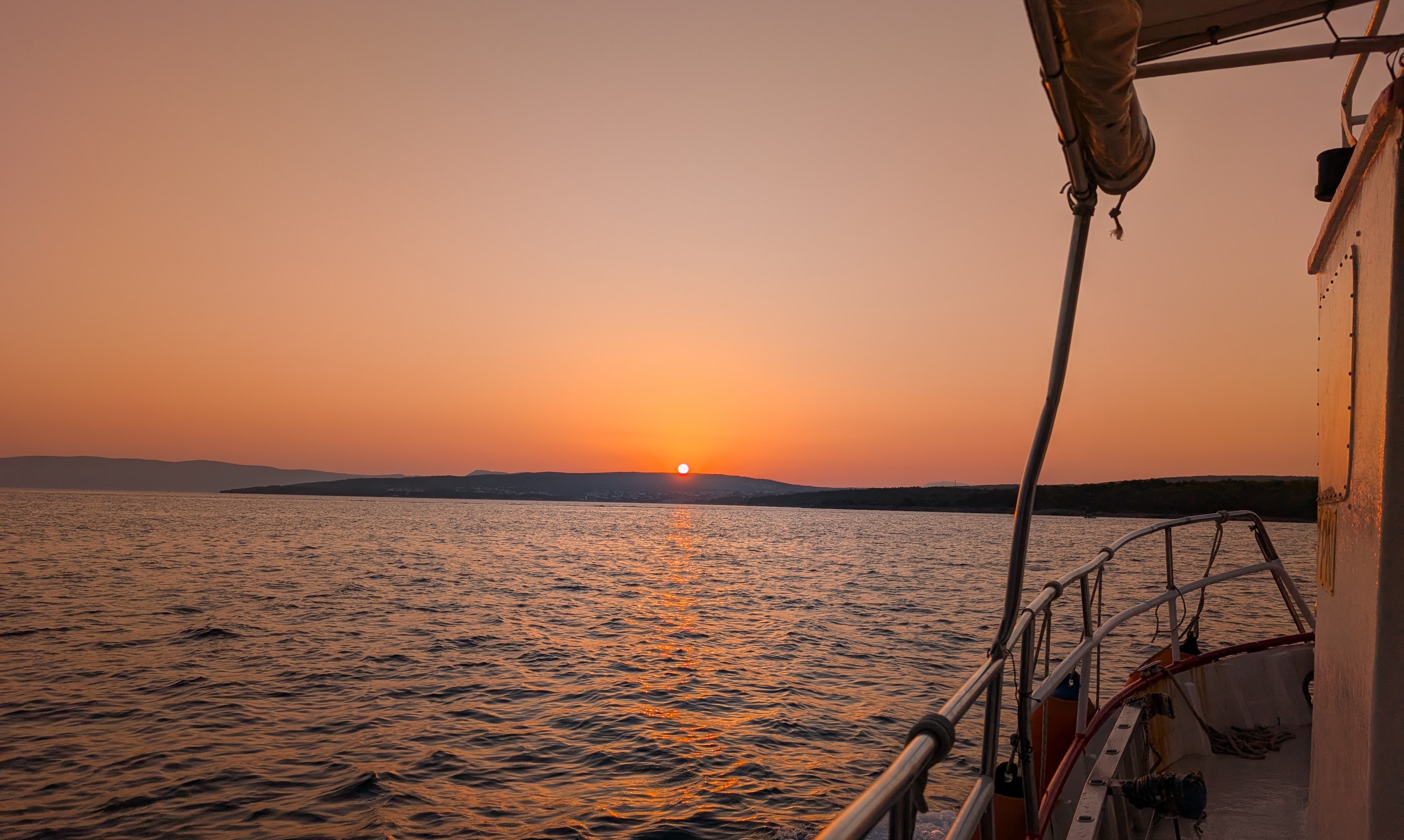 Boat Ride Sunset