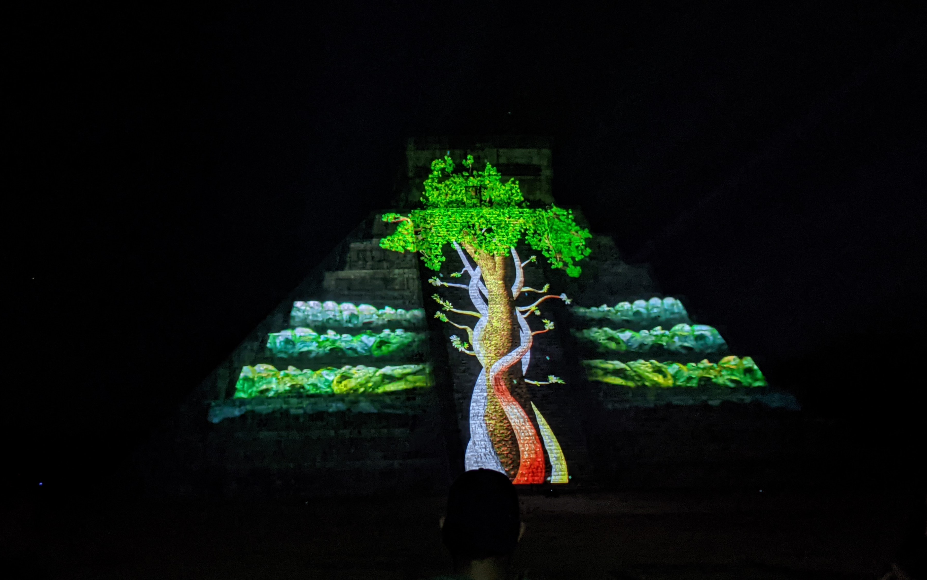 Chichen Itza Night Show