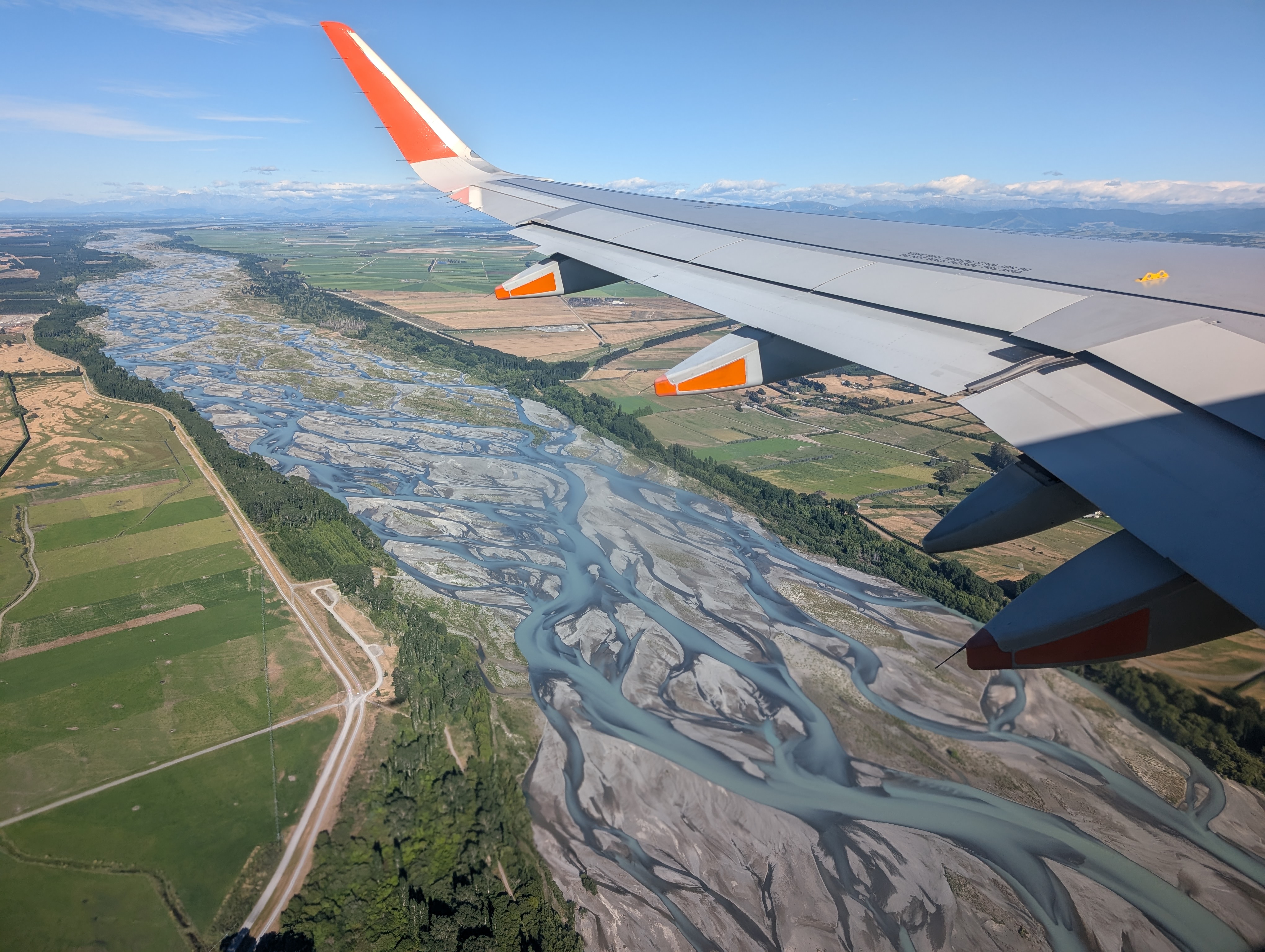 Over the South Island