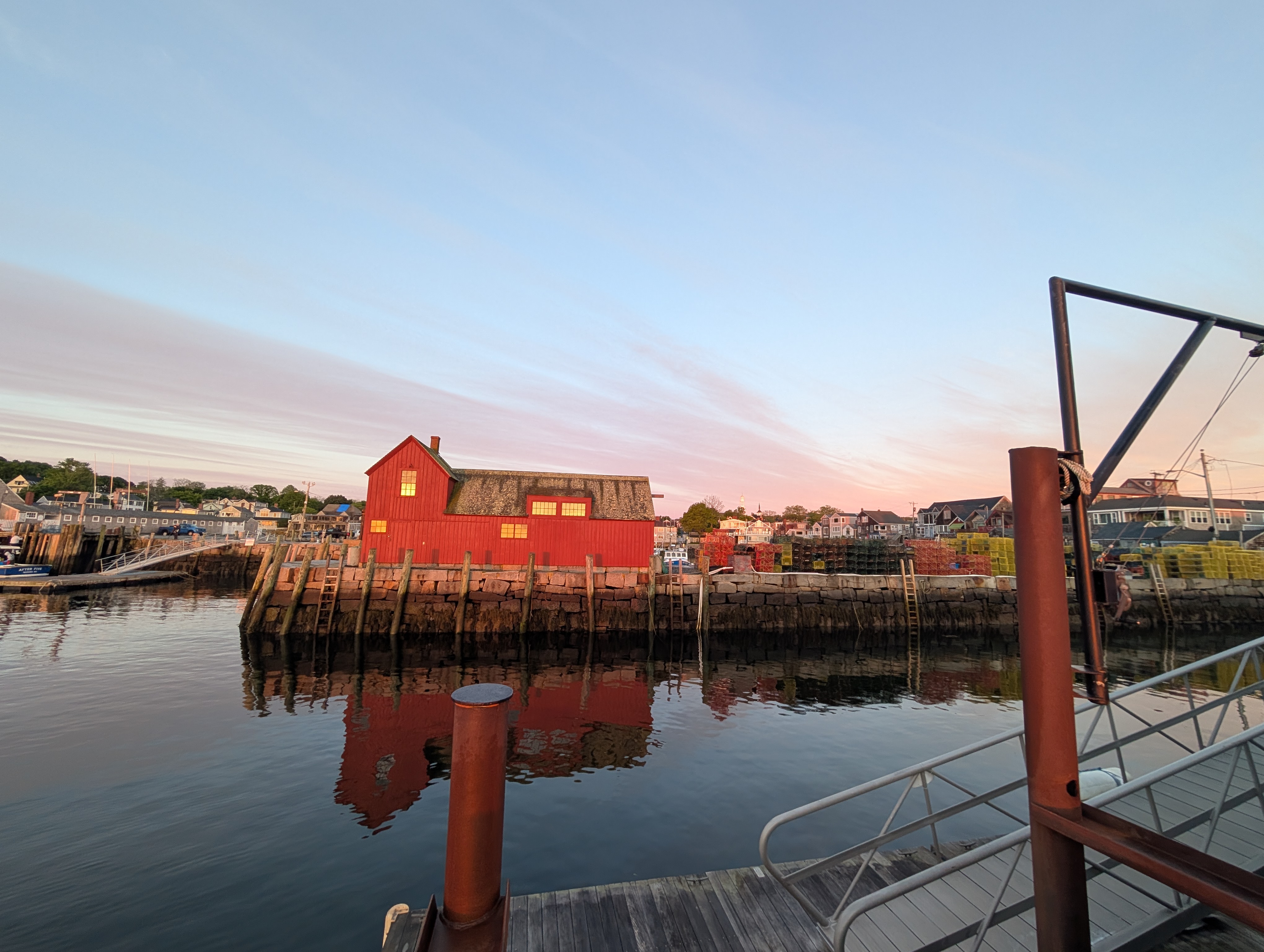 Sunny Morning in Rockport